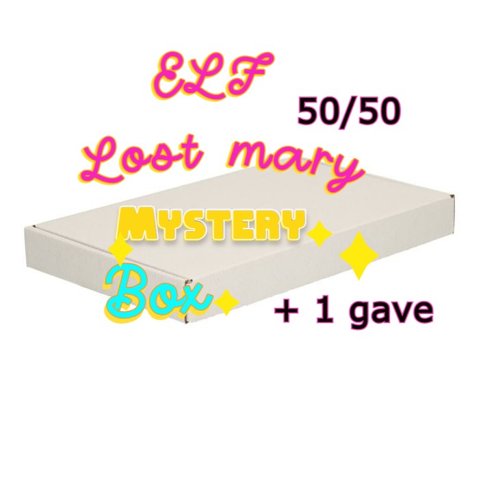 10Pack 50/50 Elf og LMary Mystery Box + gave